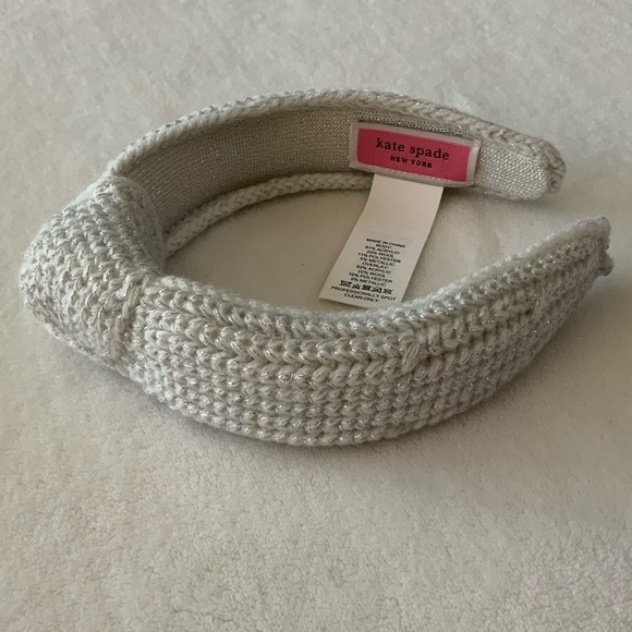 KATE SPADE NEW YORK Metallic Bow Headband - Picture 7 of 9